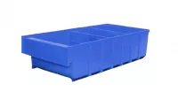 Ящик пластиковый Б 400х185х100 (синий)