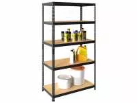 Металлический стеллаж складской SBL 180KD/120X45/5