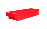 Ящик пластиковый Б 300х92х100 (красный)
