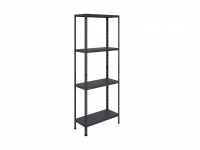 Стеллаж MS 185KD/70x30/4 Black