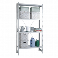 Стеллаж складской СКУ 1264 (2964) оцинк.рамы