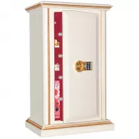Элитный сейф в дереве для дома и квартиры Safewood 112EL Flock Patina