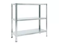 Стеллаж для склада ES 75KD/75X30/3 оцинкованный
