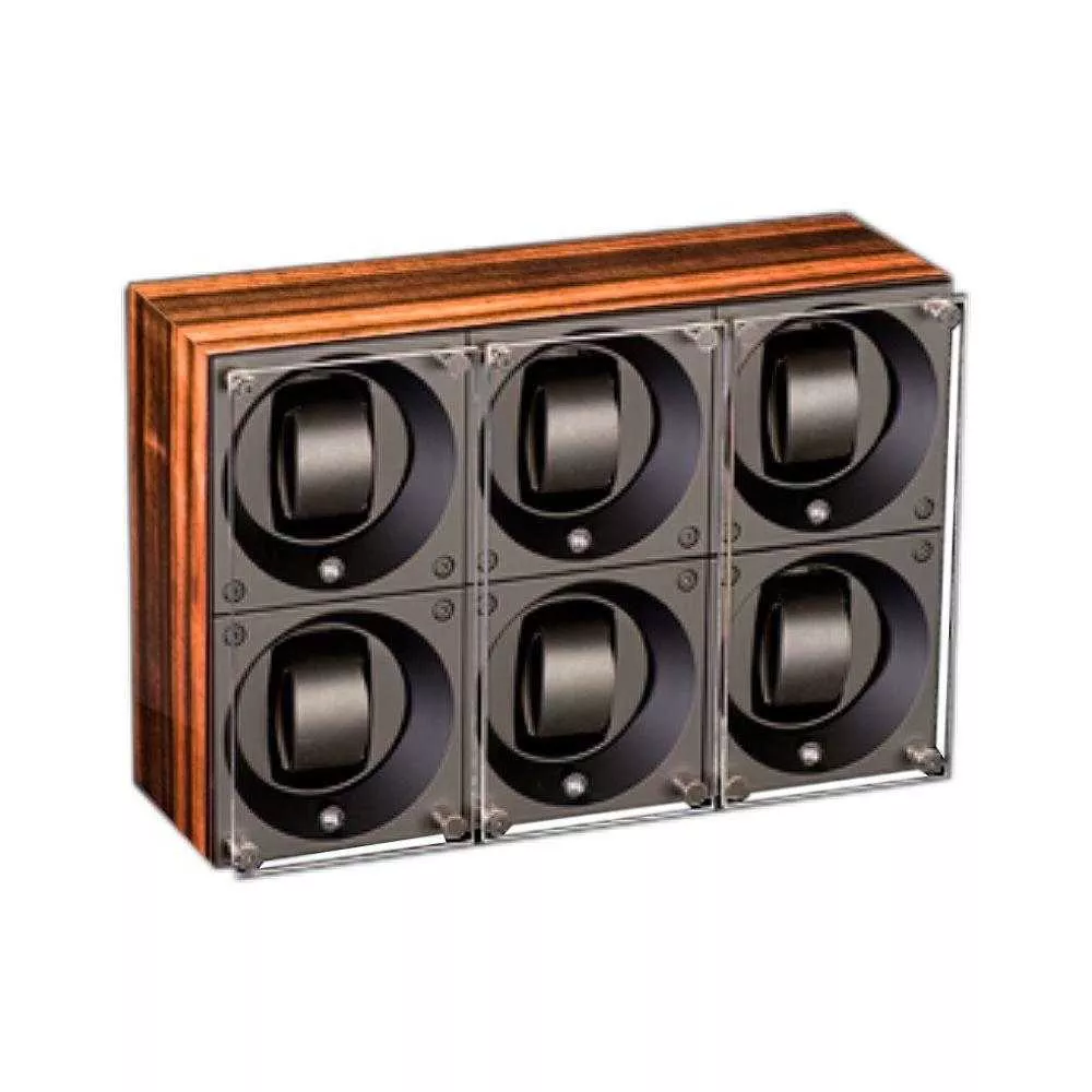 Аксессуар Swiss Kubik 6W Precious Wood Macassar/Gold Wenge