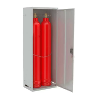 Шкаф для газовых баллонов ШГР 40-2-4(2x40л)