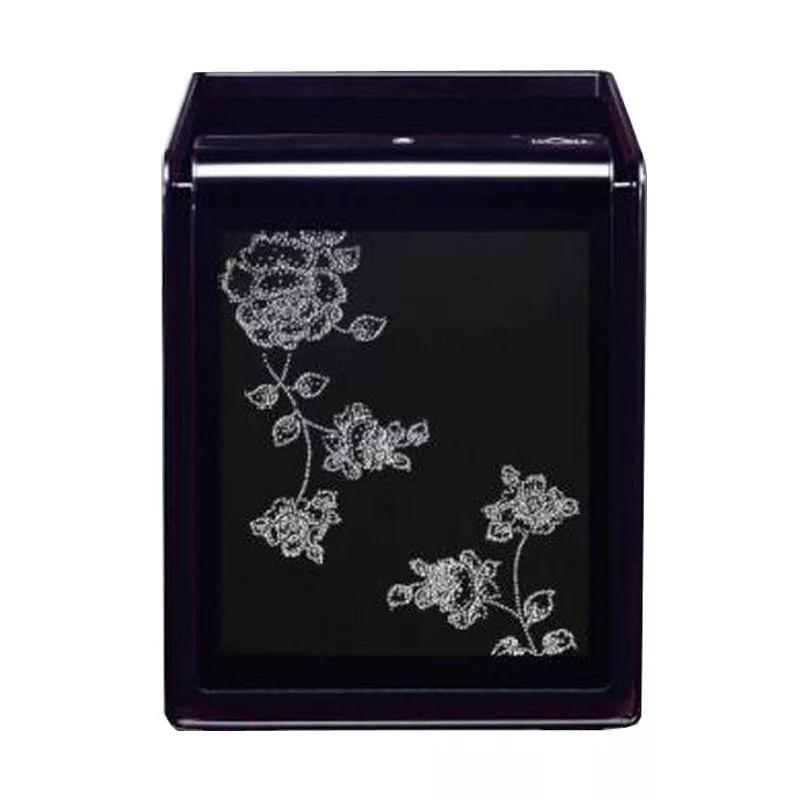 Огневзломостойкий сейф Lucell LU-1000BW#W Белая роза Swarovski