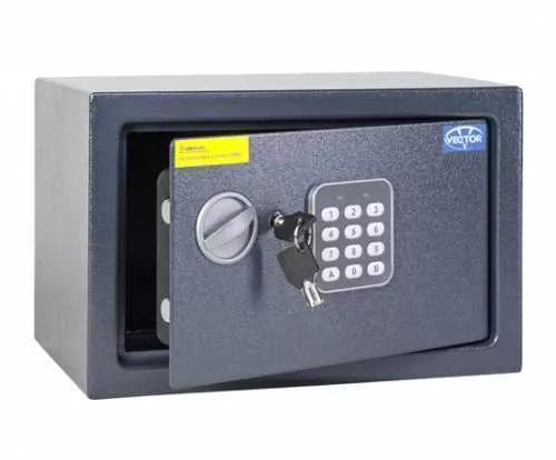 Маленький мебельный сейф Вектор SFT-20 E