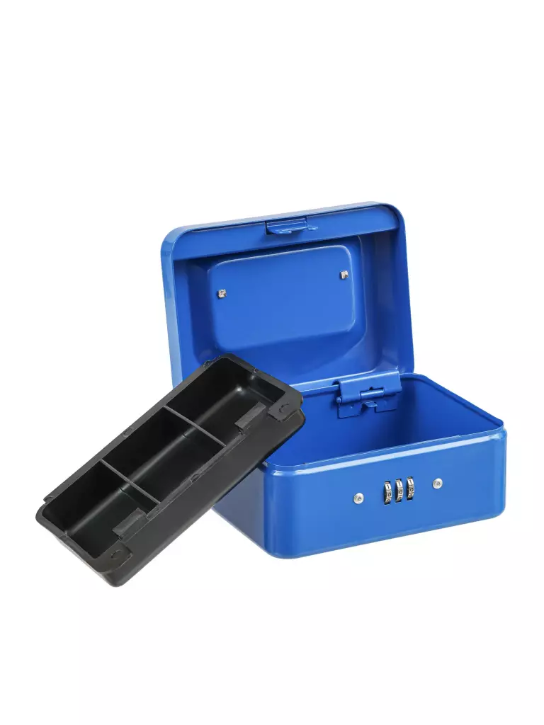 Ящик для денег SAFEBURG Keeper-15C Blue Gloss