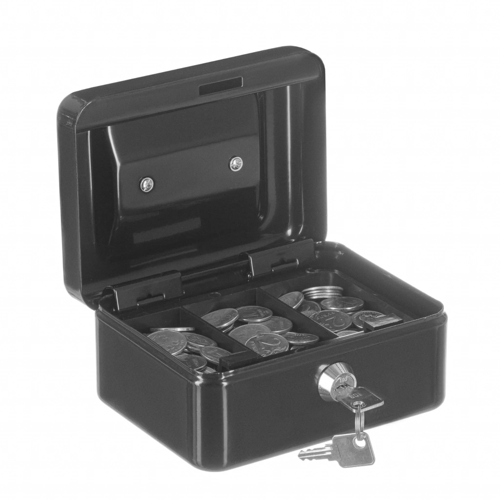 Ящик для денег SAFEBURG Keeper-15 Black Gloss