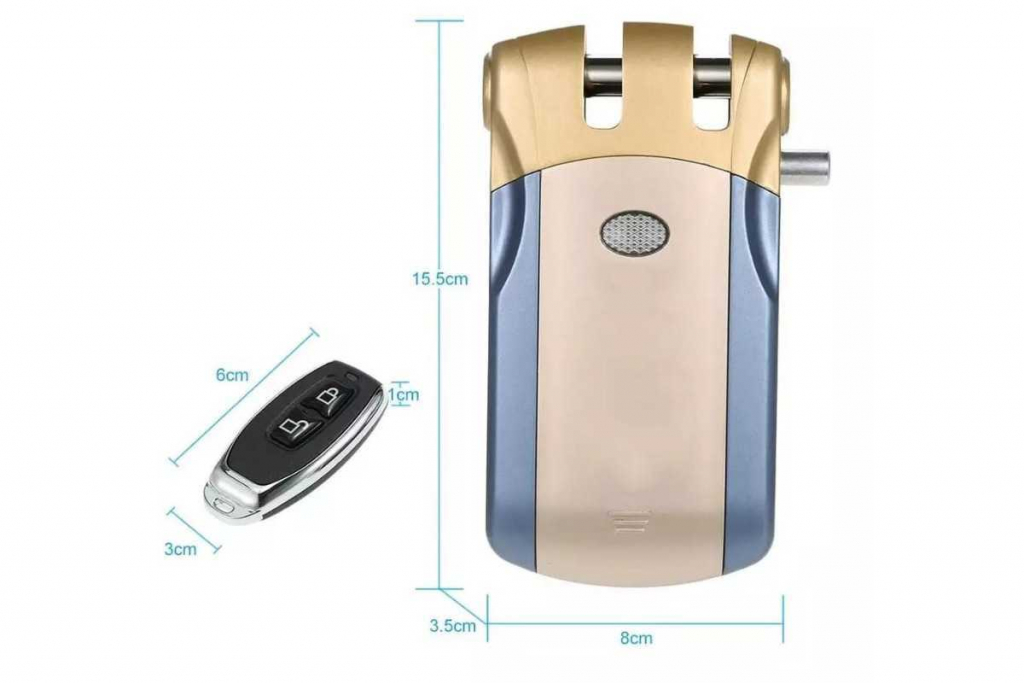 Электронный дверной замок SAFEBURG WIRELESS LOCK 1910