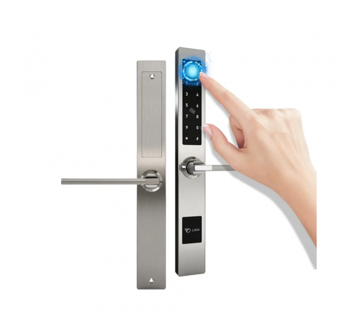 Умный электронный дверной замок SAFEBURG SMART SLIM LOCK