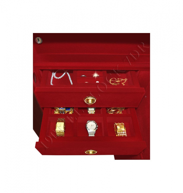 Ювелирный сейф модель JewelSafe 190T EL Flock 7Dr