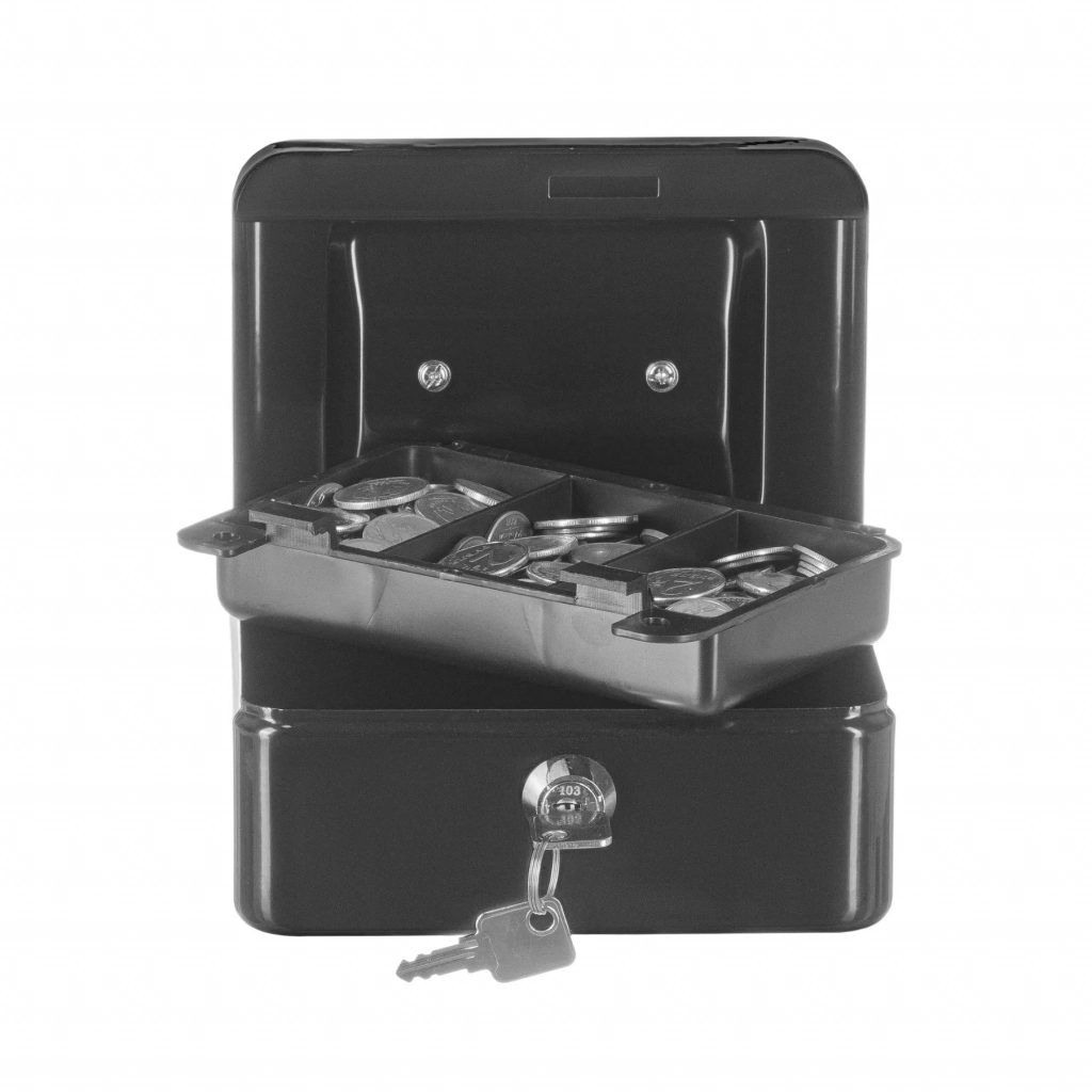 Ящик для денег SAFEBURG Keeper-15 Black Gloss
