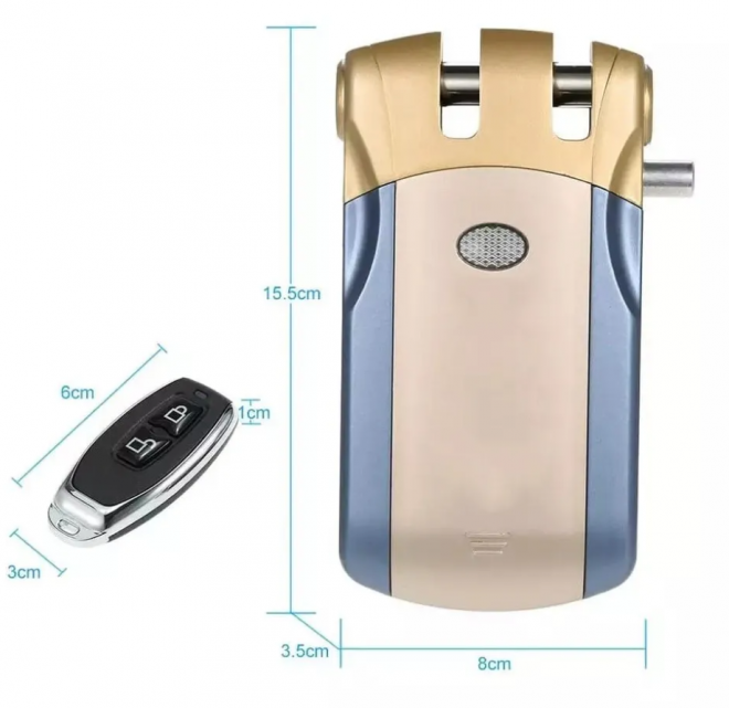 Электронный дверной замок SAFEBURG WIRELESS LOCK 1910