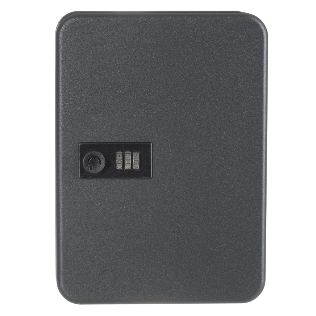 Ключница настенная металлическая с кодовым замком SAFEBURG Key-24 Black