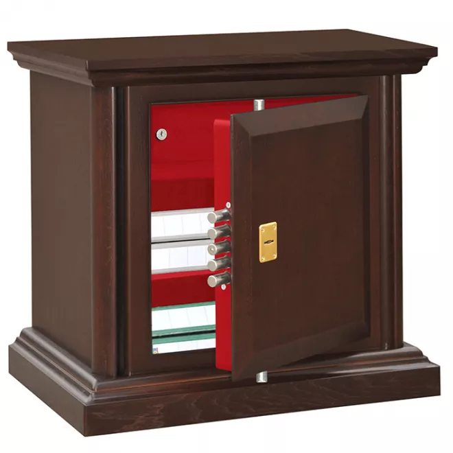 Элитный сейф в дереве Safewood 78EL Flock 4Dr Элитный сейф в дереве Safewood 78EL Flock 4Dr