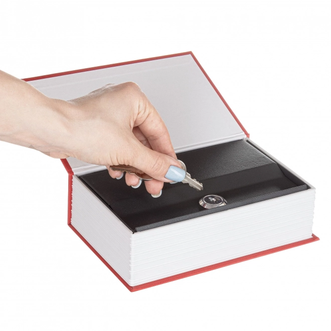 Книга-сейф тайник SAFEBURG BOOK-18 Red