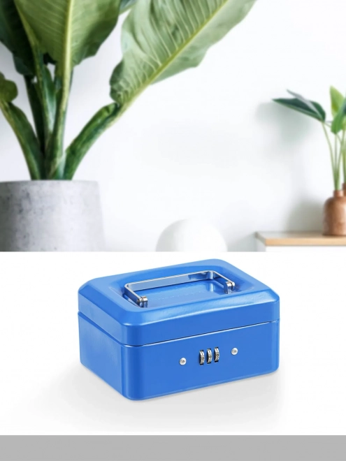 Ящик для денег SAFEBURG Keeper-15C Blue Gloss