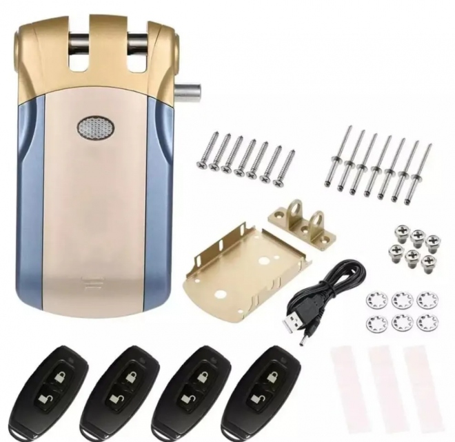 Электронный дверной замок SAFEBURG WIRELESS LOCK 1910