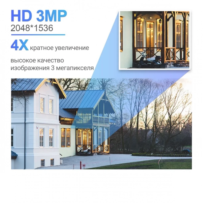 Камера видеонаблюдения wifi уличная SAFEBURG EYE-2330