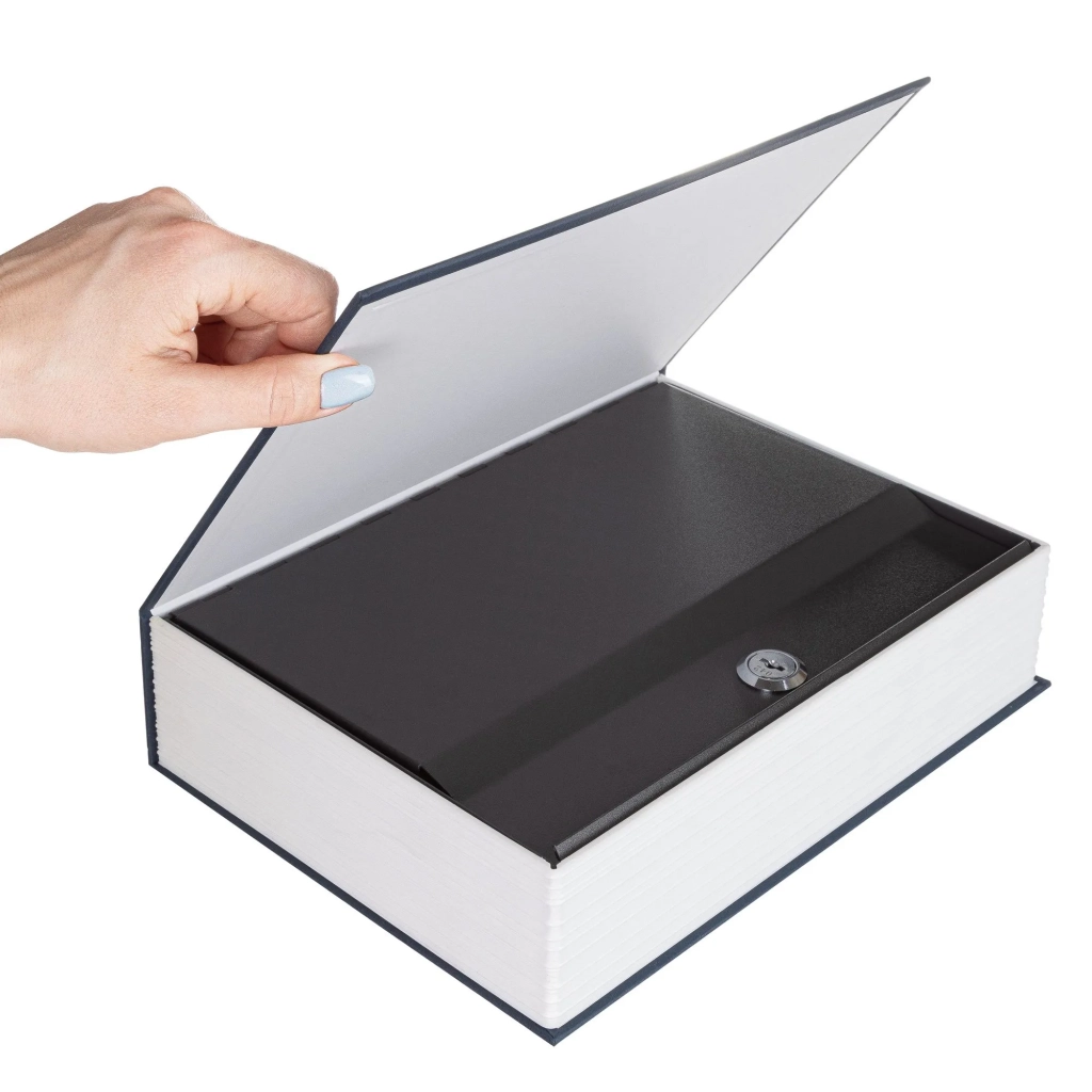Книга-сейф тайник SAFEBURG BOOK-27 Blue