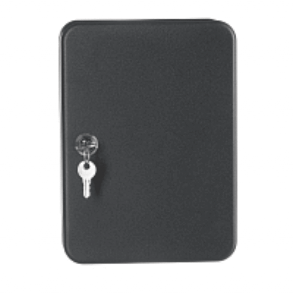 Ключница настенная металлическая с замком SAFEBURG Key-48 Black