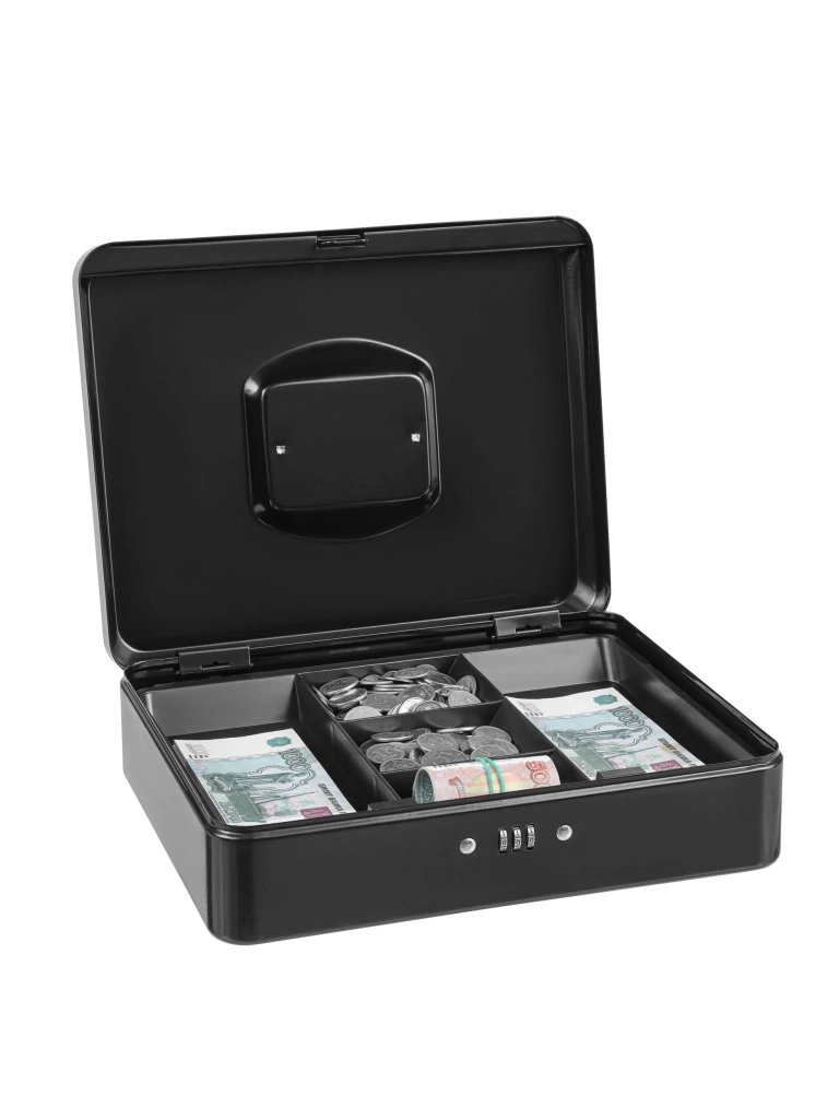 Ящик для денег SAFEBURG Keeper-30C Black Gloss