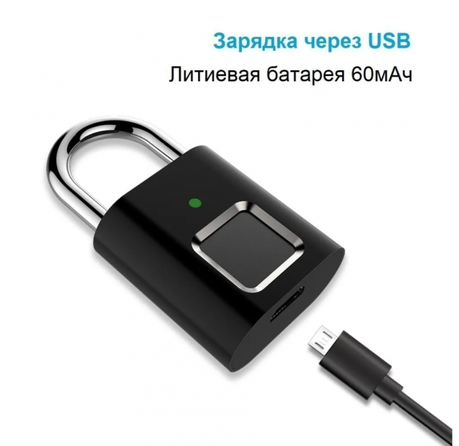 Умный навесной электронный замок SAFEBURG SMART-3320F