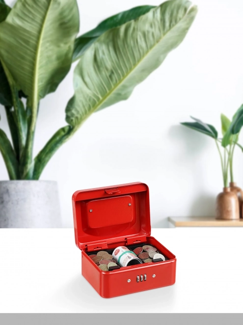 Ящик для денег SAFEBURG Keeper-15C Red Gloss
