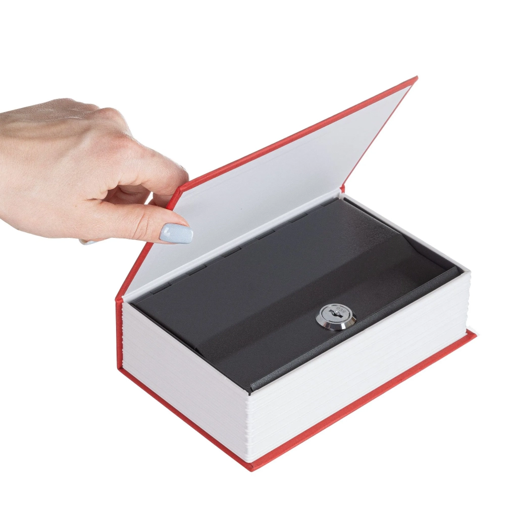 Книга-сейф тайник SAFEBURG BOOK-18 Red