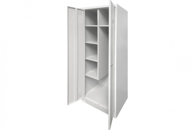 Шкаф металлический хозяйственный Garnelle 1850x800x500мм 2L-B1A-800 Шкаф металлический хозяйственный Garnelle 1850x800x500мм 2L-B1A-800