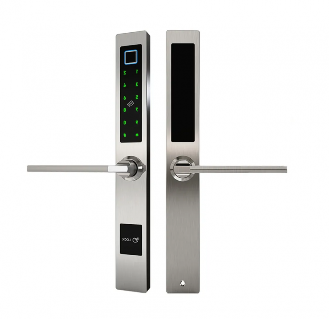 Умный электронный дверной замок SAFEBURG SMART SLIM LOCK