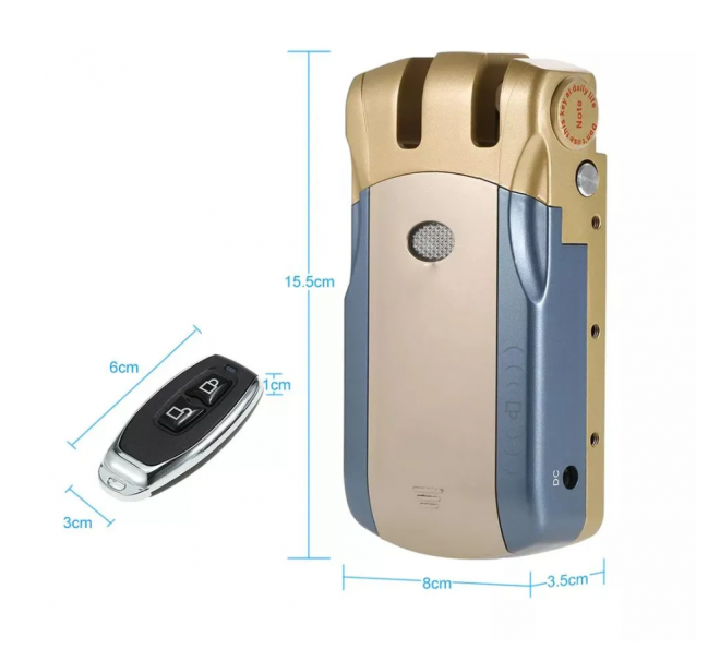 Замок электронный дверной SAFEBURG WIRELESS LOCK 1920