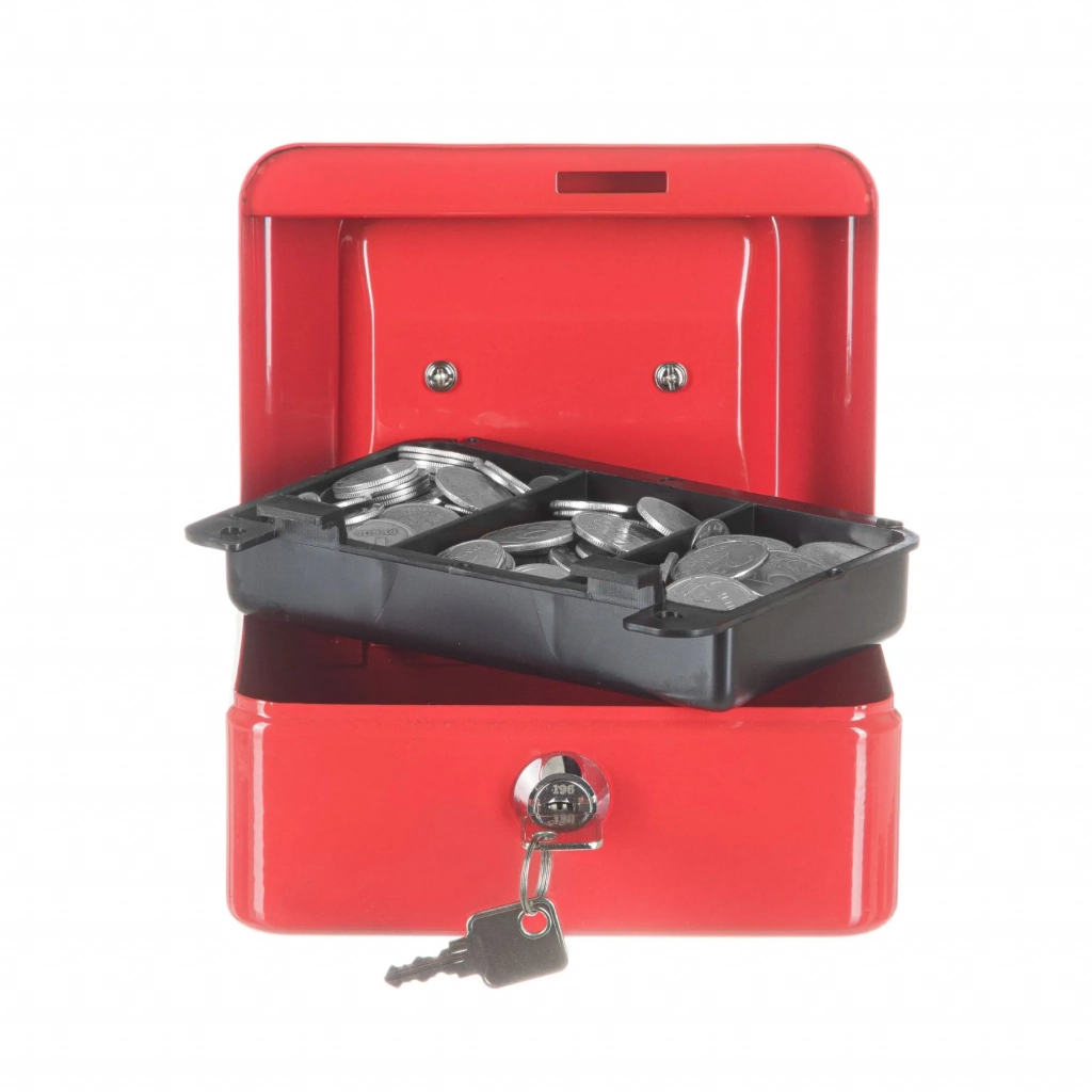 Ящик для денег SAFEBURG Keeper-15 Red Gloss
