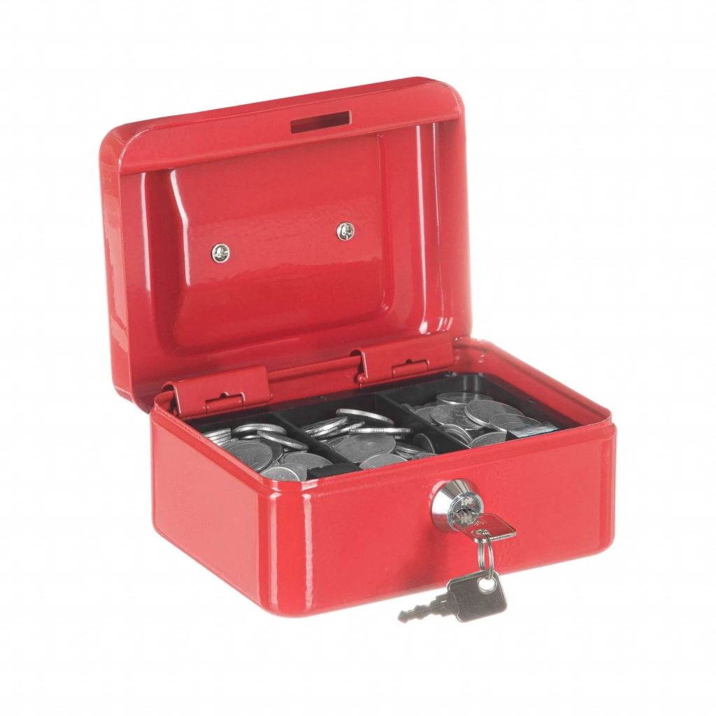 Ящик для денег SAFEBURG Keeper-15 Red Gloss