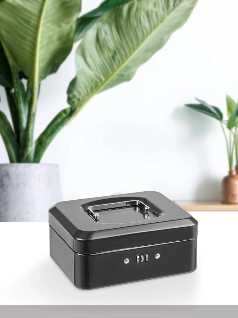 Ящик для денег SAFEBURG Keeper-20С Black Gloss