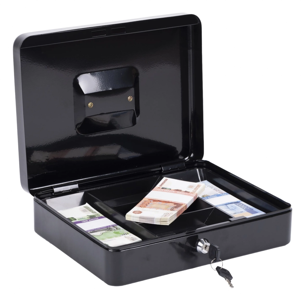 Ящик для денег SAFEBURG Keeper-30 Black Gloss