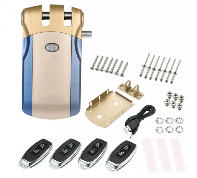 Замок электронный дверной SAFEBURG WIRELESS LOCK 1920
