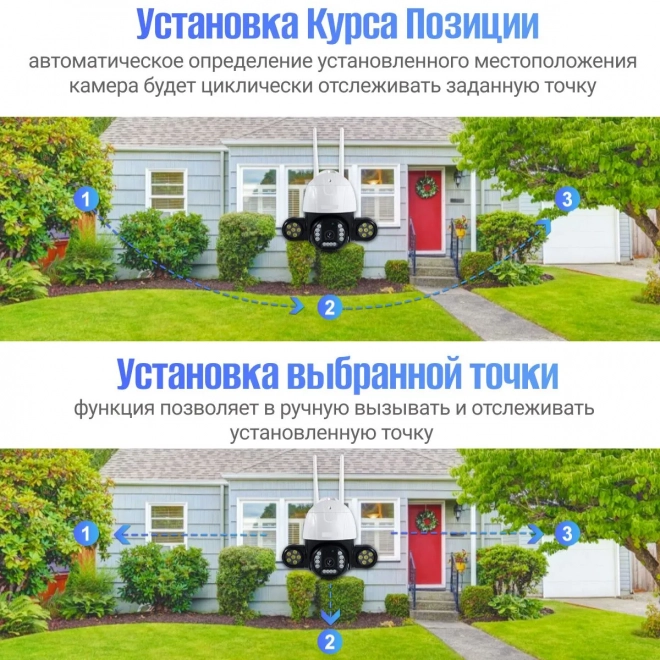 Камера видеонаблюдения wifi уличная SAFEBURG EYE-2330
