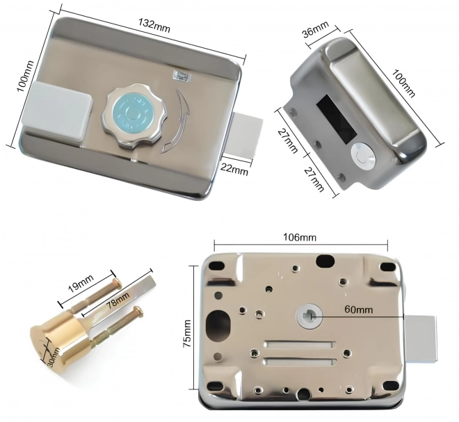 Замок электронный дверной SAFEBURG WIRELESS LOCK 3180