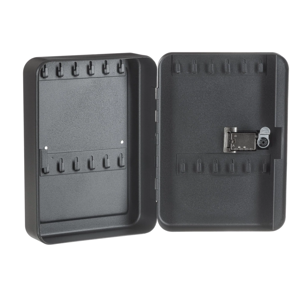 Ключница настенная металлическая с кодовым замком SAFEBURG Key-24 Black