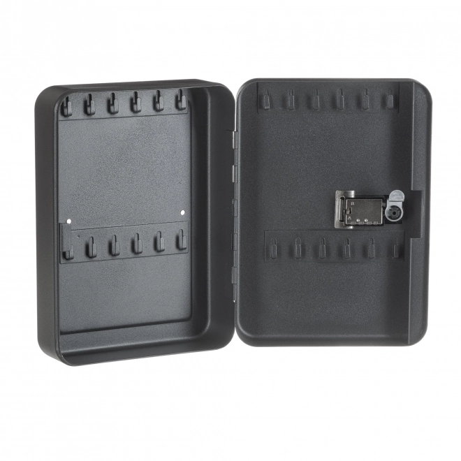 Ключница настенная металлическая с кодовым замком SAFEBURG Key-24 Black