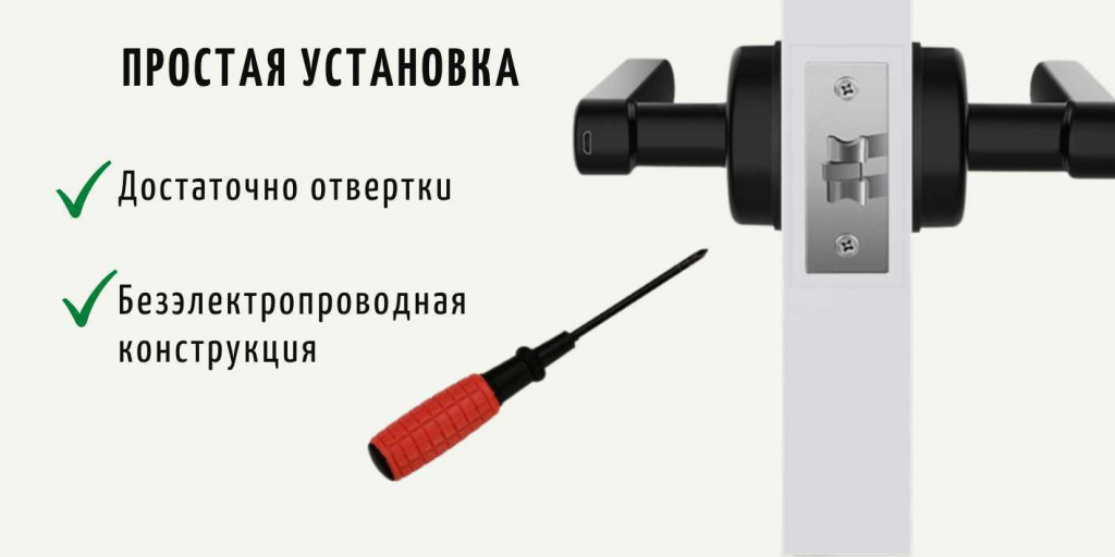 Умный дверной замок SAFEBURG SMART OLA TTLock