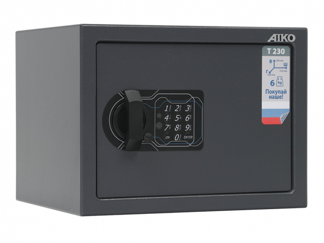 Сейф мебельный AIKO T 230 EL